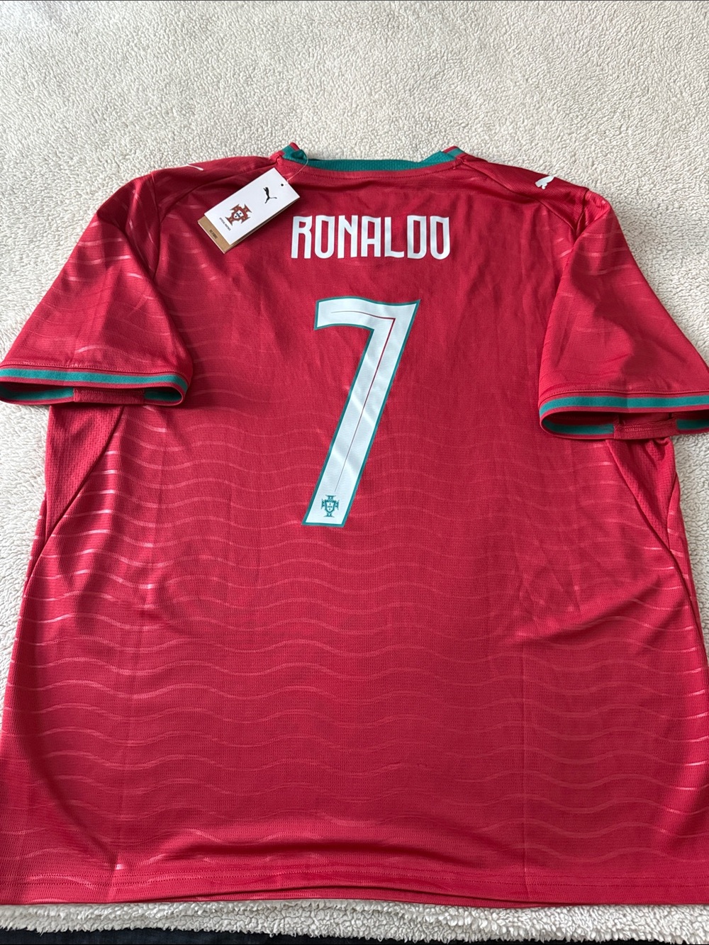 Portugal 🇵🇹 #7 Cristiano Ronaldo 2026 FIFA World Cup Home Edition Puma Jersey